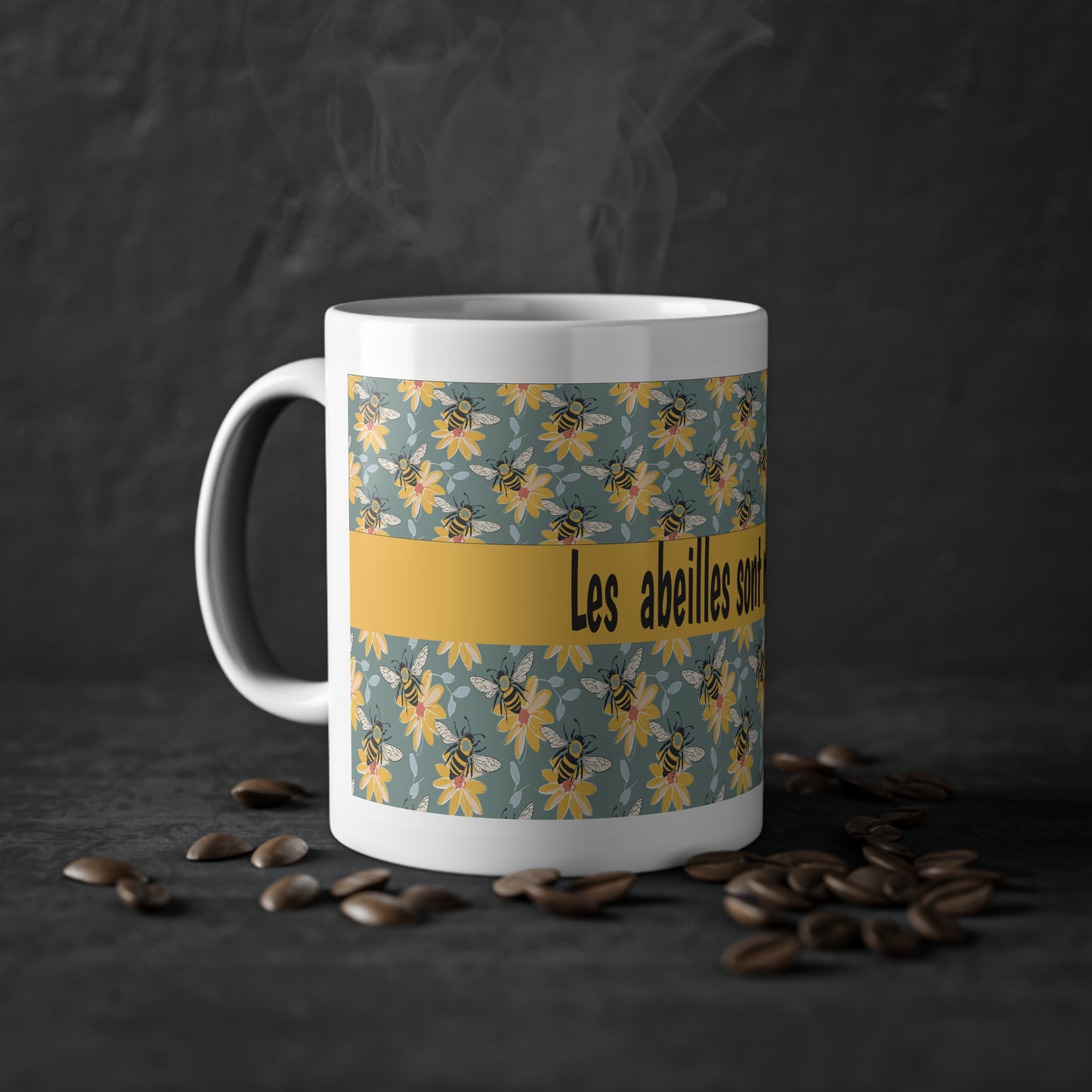 Mug céramique - Les abeilles sont mes amies