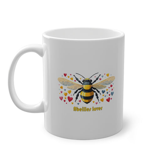 Mug céramique - Abeilles lover* (*Amoureux)