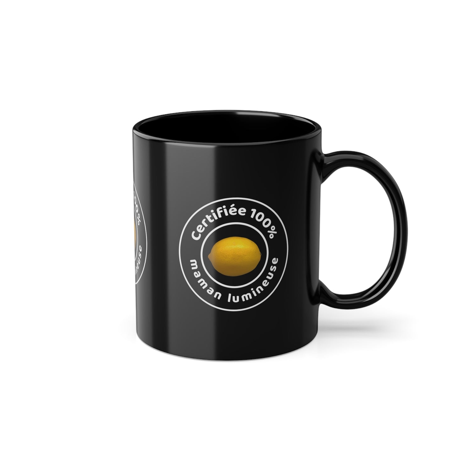 Mug céramique-Certifiée maman lumineuse