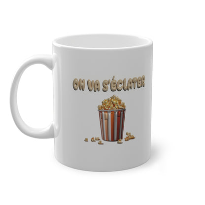 Mug céramique-Pop corn party
