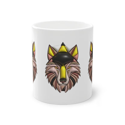 Mug céramique-Tête de loup