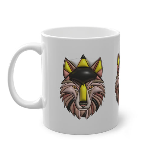 Mug céramique-Tête de loup