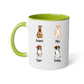 Mug 2 couleurs-Love dogs