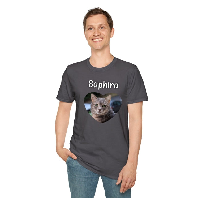 T-shirt-Votre animal préféré toujours avec vous
