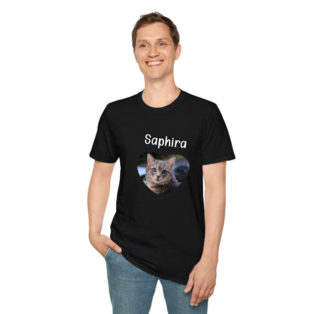 T-shirt-Votre animal préféré toujours avec vous