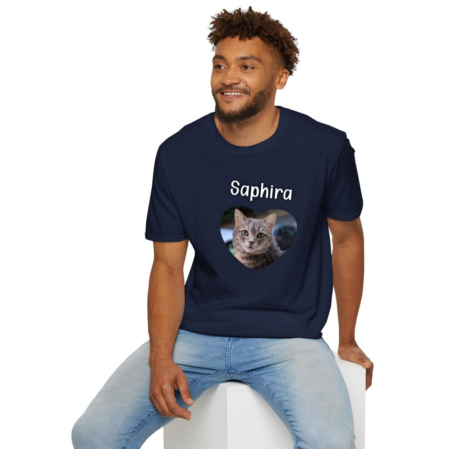 T-shirt-Votre animal préféré toujours avec vous
