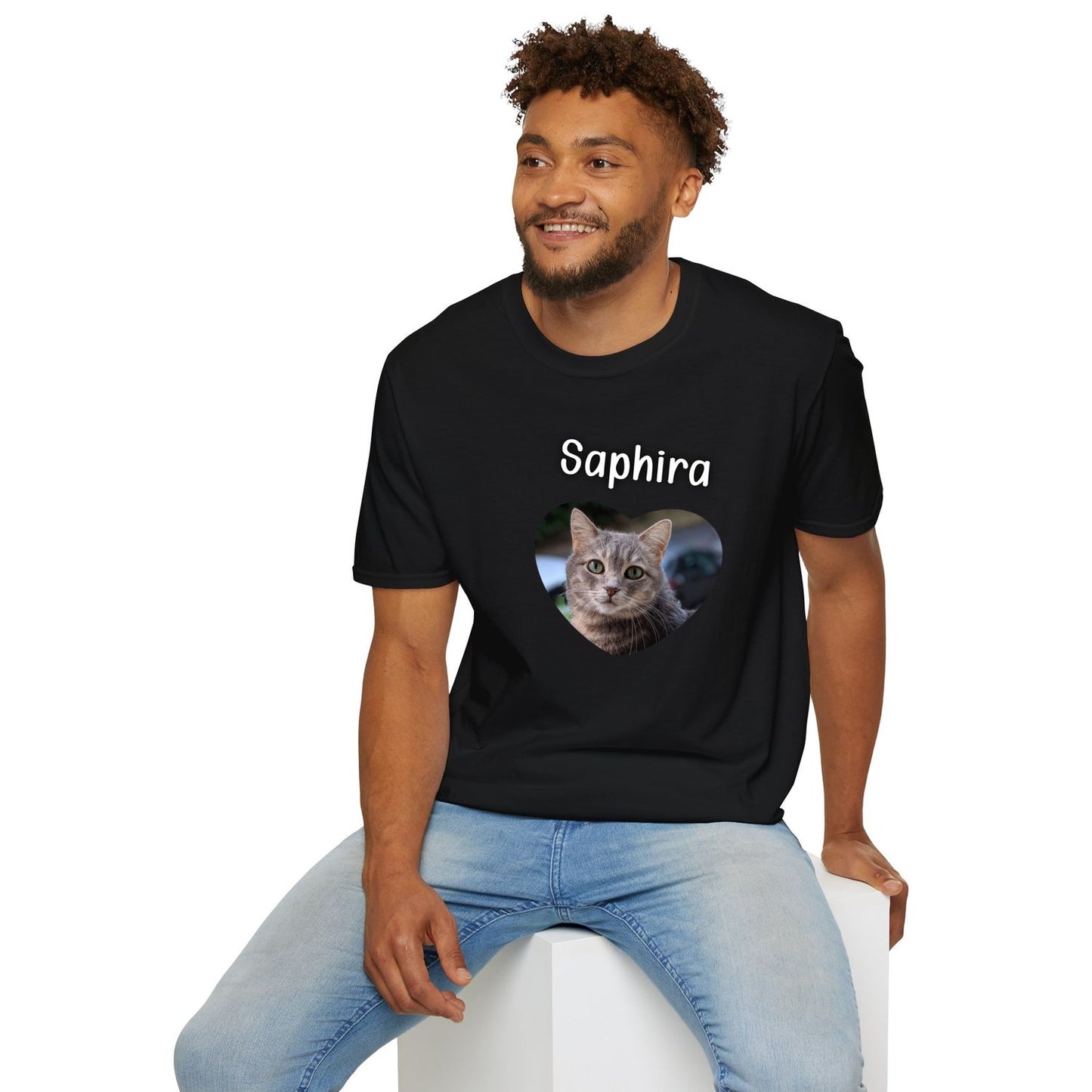 T-shirt-Votre animal préféré toujours avec vous