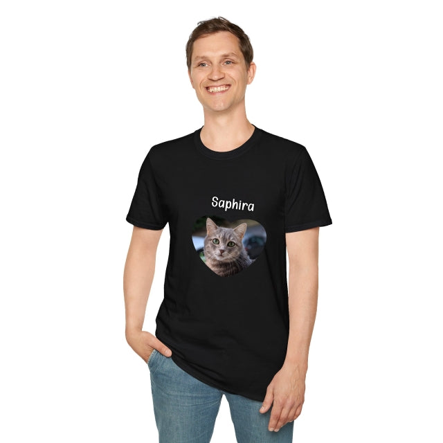 T-shirt-Votre animal préféré toujours avec vous