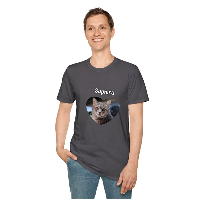 T-shirt-Votre animal préféré toujours avec vous