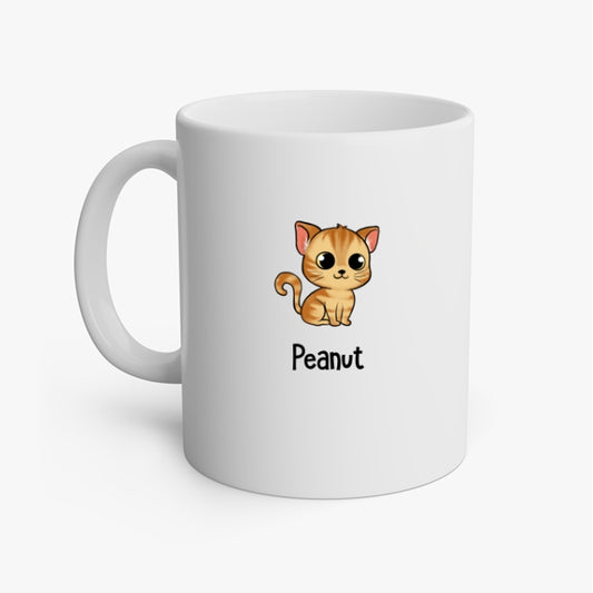 Mug  céramique-1 à 4 chats-Impression 2 côtés