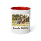 Mug céramique-Votre famille à l'honneur-Impression face avant
