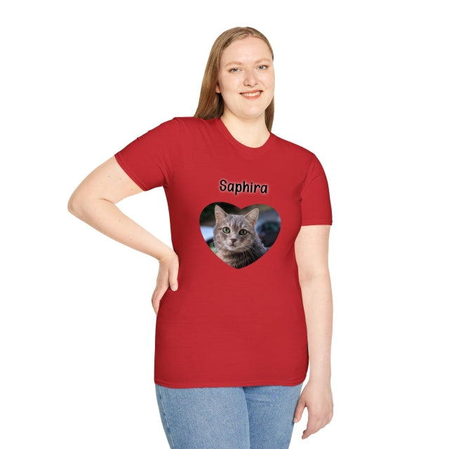 T-shirt-Votre animal préféré toujours avec vous