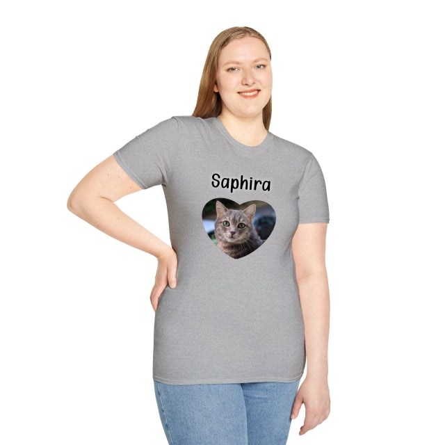 T-shirt-Votre animal préféré toujours avec vous