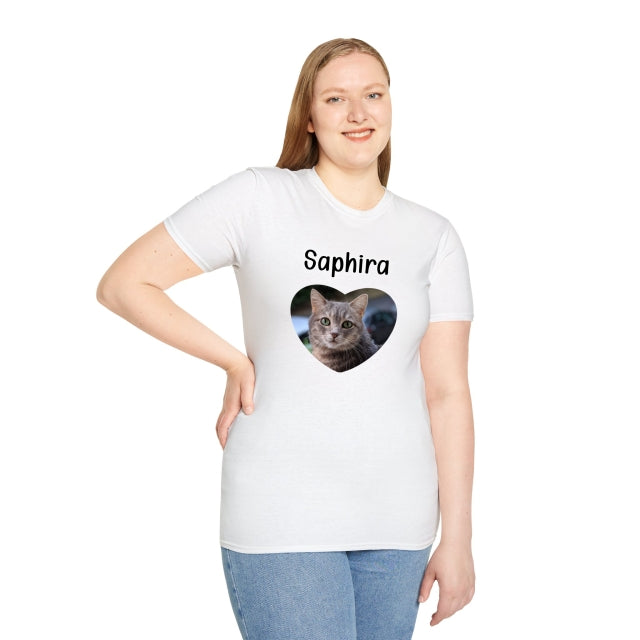 T-shirt-Votre animal préféré toujours avec vous