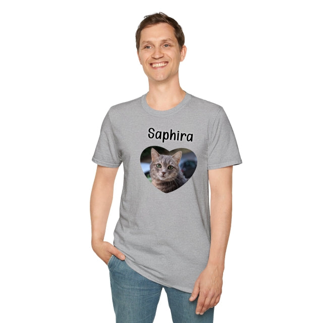 T-shirt-Votre animal préféré toujours avec vous