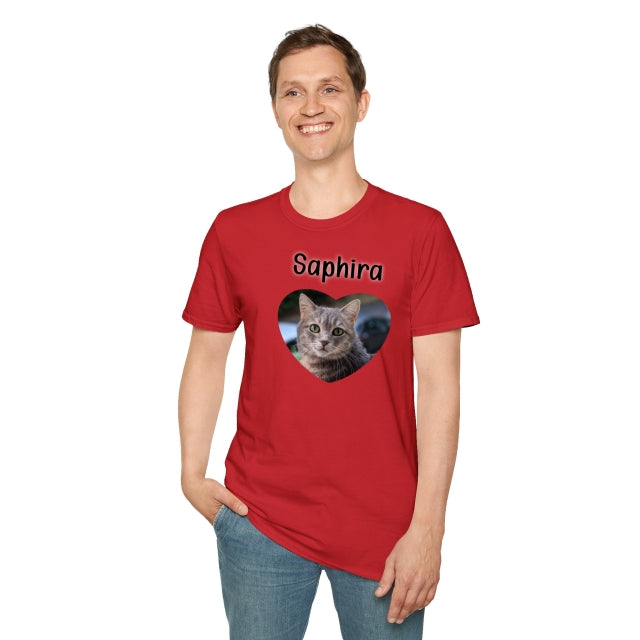T-shirt-Votre animal préféré toujours avec vous