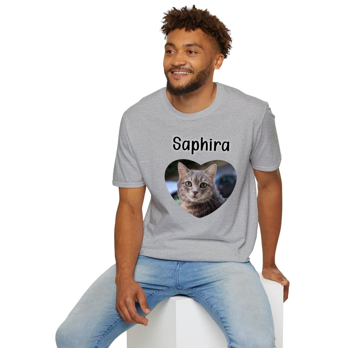 T-shirt-Votre animal préféré toujours avec vous