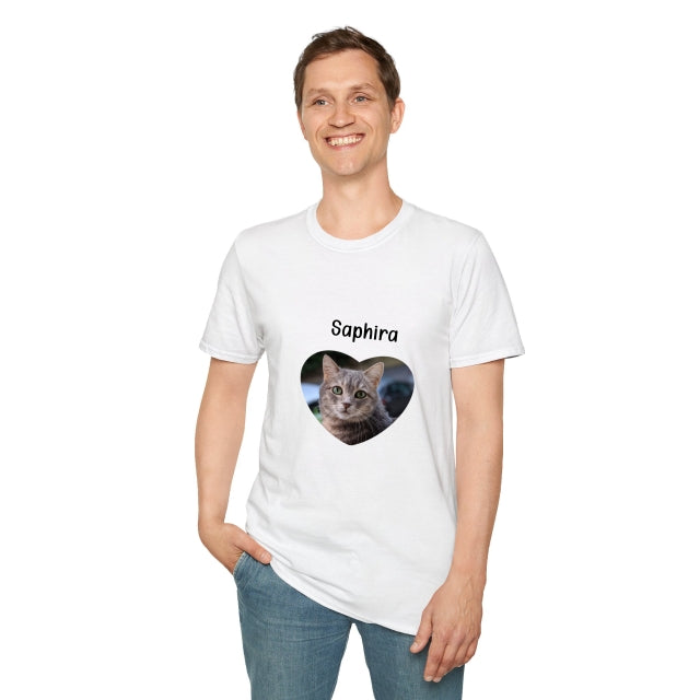 T-shirt-Votre animal préféré toujours avec vous