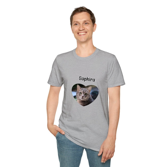 T-shirt-Votre animal préféré toujours avec vous